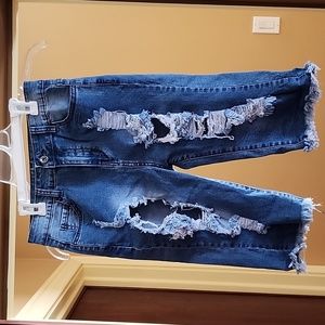 OLRAIN Women's Jean Shorts